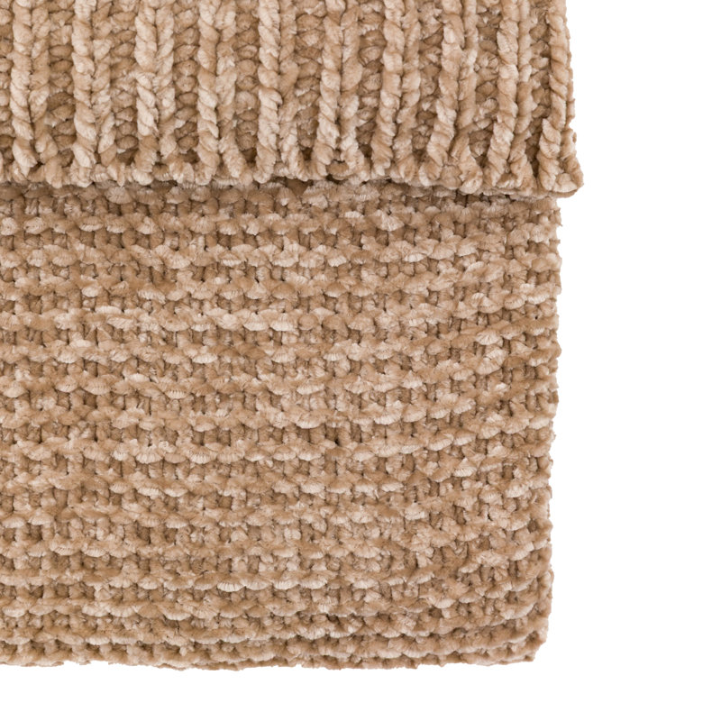 Throw Blanket, Beige
