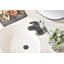 Robinet de salle de bain central Krain Classic avec ensemble de bonde - bronze huilé