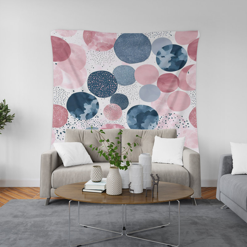 Tapisserie murale, H 80 po x l 68 po x P 0,8 po