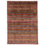 Tapis tribal multicolore 7 x 10
