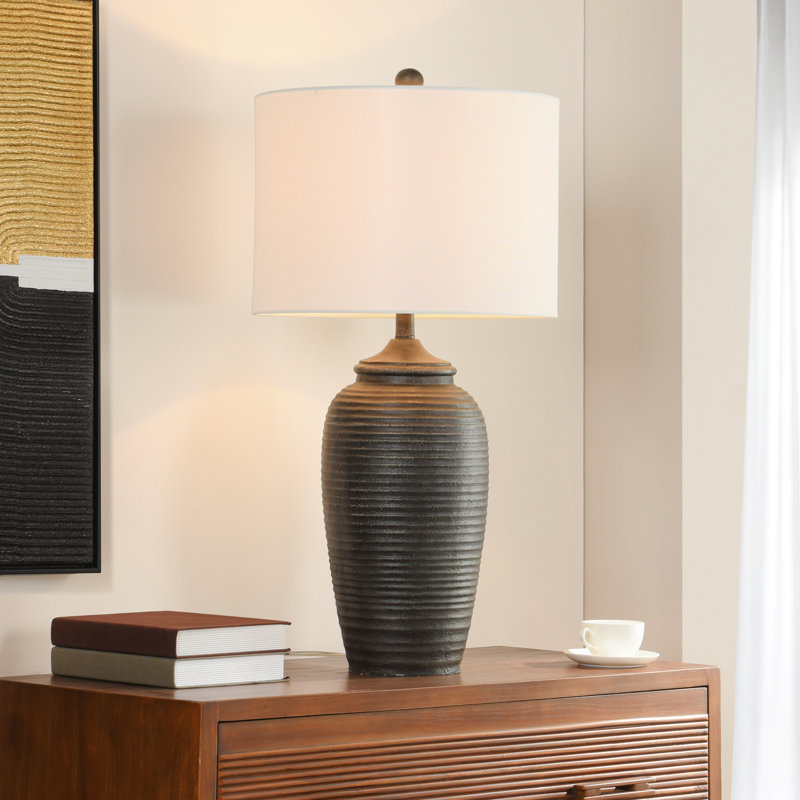 Lampe de table en résine 32 po Anzie