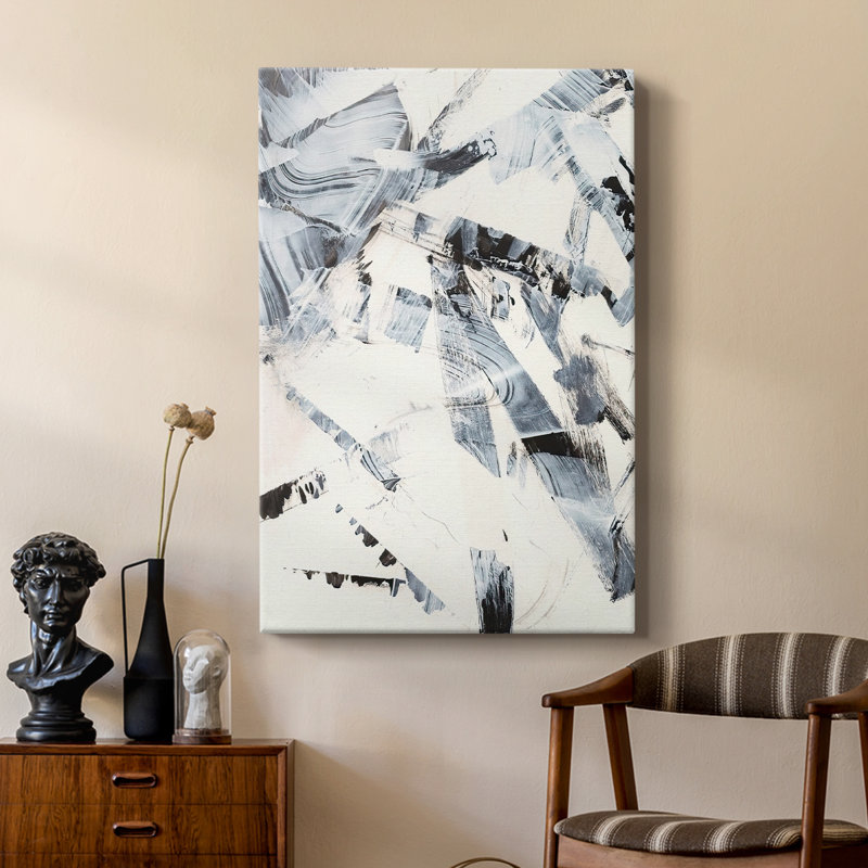 Fracture de glace I - galerie Cavas sur mesure, H 27 po x l 18 po