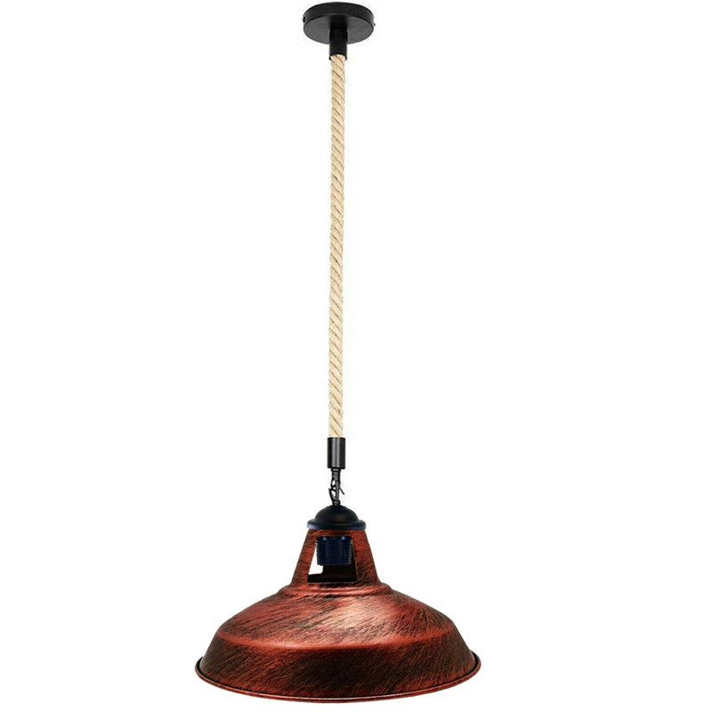 Cates 1 - Light Dome Pendant, Burgundy