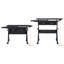Rectangle Height Adjustable 158.5cm L Training Table-371089821