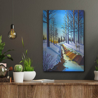 Millwood Pines 'Bambi 16' by Cindy Thornton, Metal Wall Art