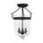 Husman Glass Semi Flush Mount-16518414-16518408