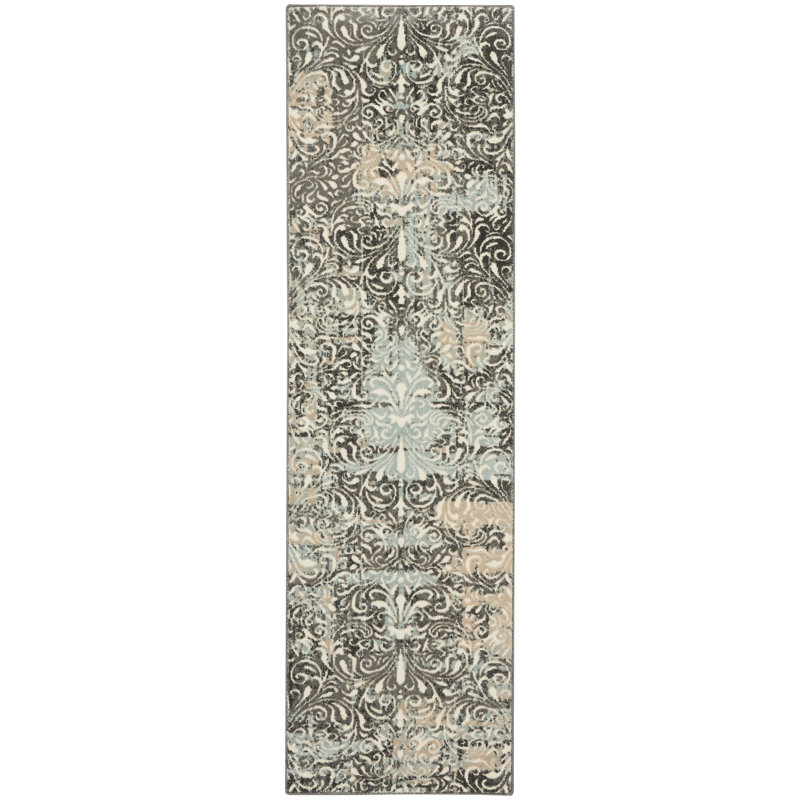 Tapis noir Caras