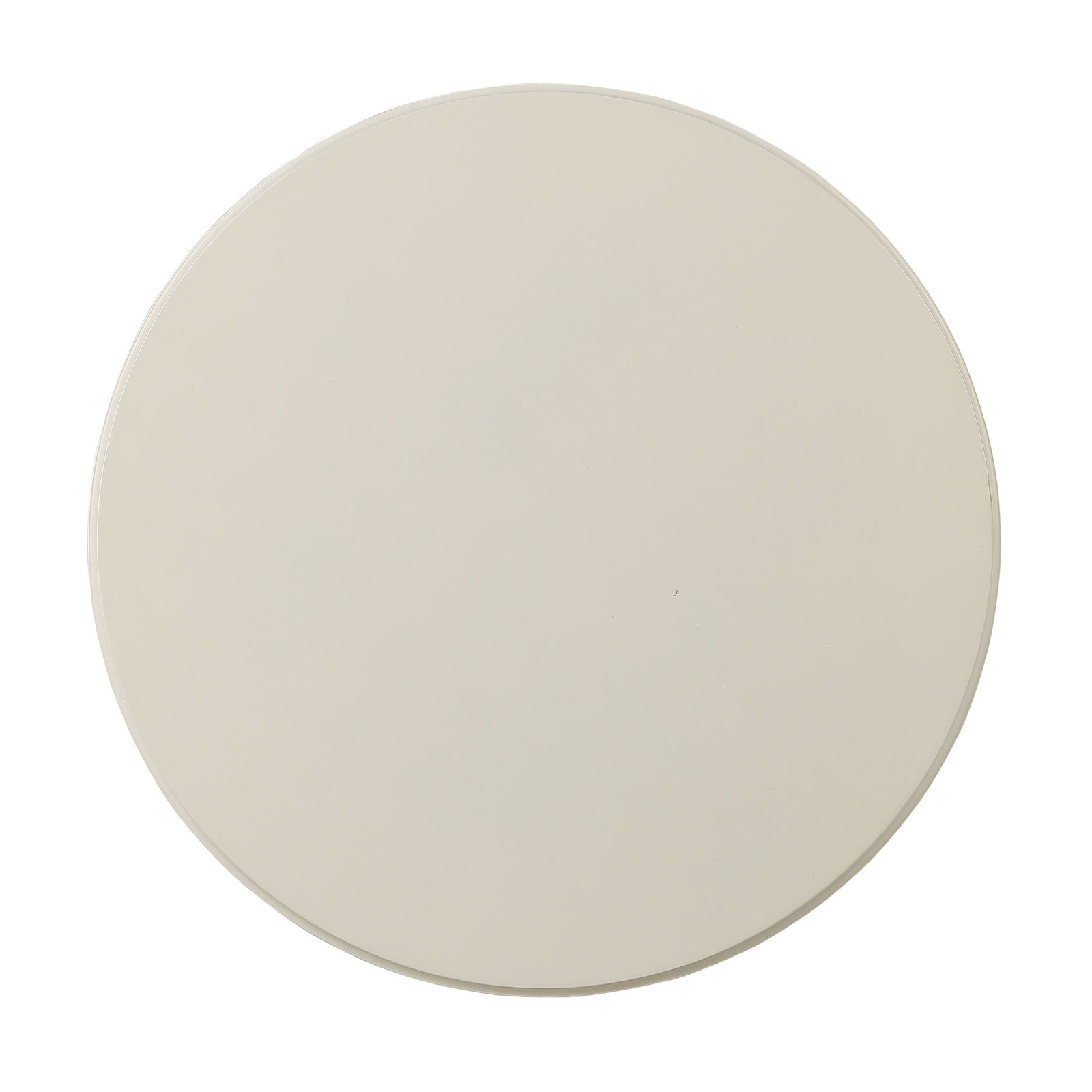 Fiama End Table, White, 22.25" H x 17" W x 17" D