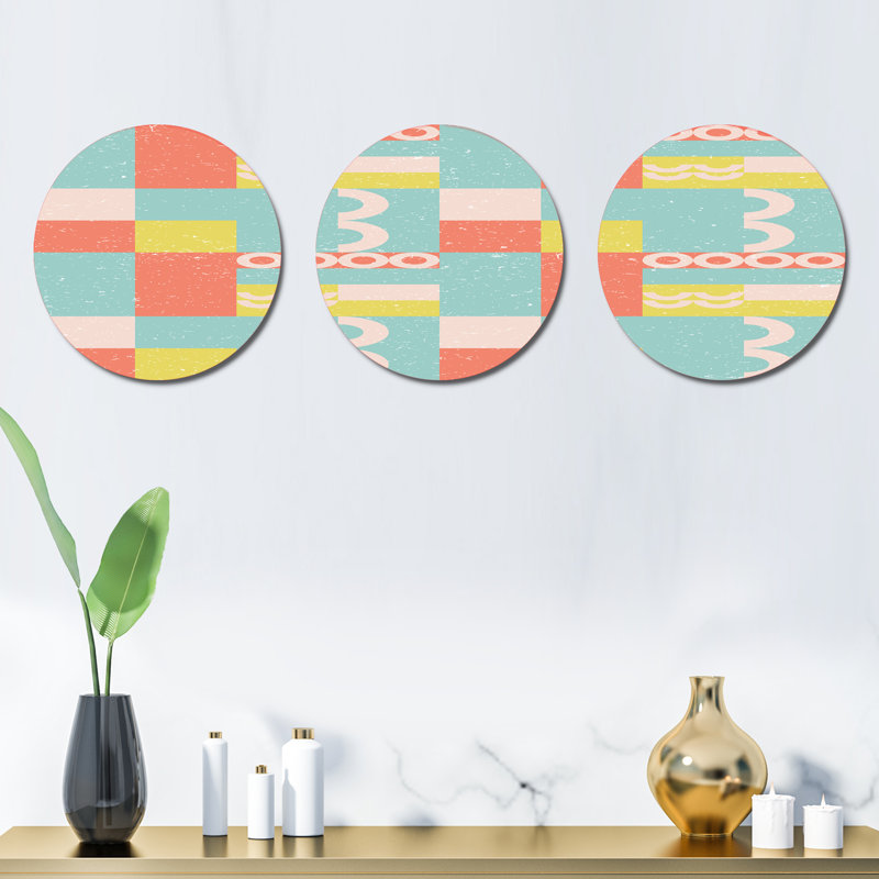 Ensemble de 3 décorations murales