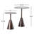 Kiana Round Manufactured Wood Top Table Nesting Tables 
