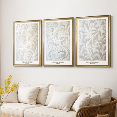 Série sur toile encadrée personnalisée - 3 pièces