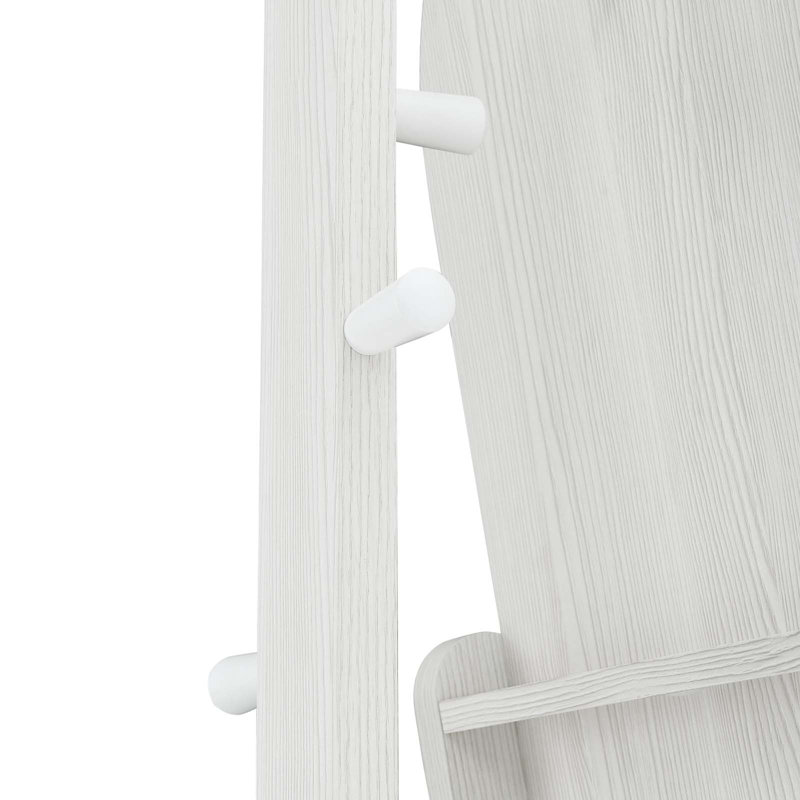 Modway Ascend Standing Mirror, White