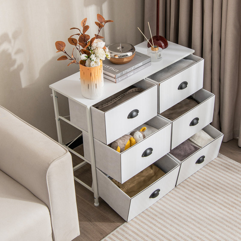 Commode 6 tiroirs Raynisha
