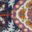 Tapis oriental ivoire / bleu / orange Verda-357459290