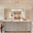 5-Light Chrome Crystal Rectangular Kitchen Island Chandelier