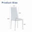 Ensemble de chaises de bureau 8 pièces Classic Business l 15 po x P 15 po x H 38,6 po