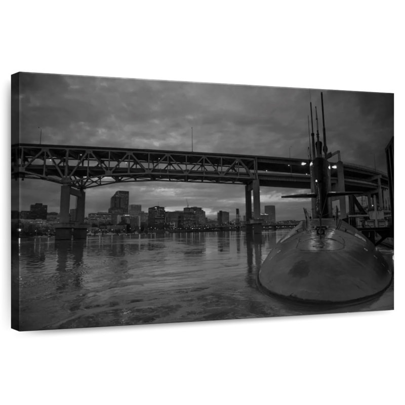 Mait Submarine, 8" H x 12" W