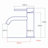 Modern Brushed Gold Single Hole Bathroom Vanity Faucet Lead-Free Stainless Steel With Single Handle & Drip-Free Ceramic Cartridge-122721223