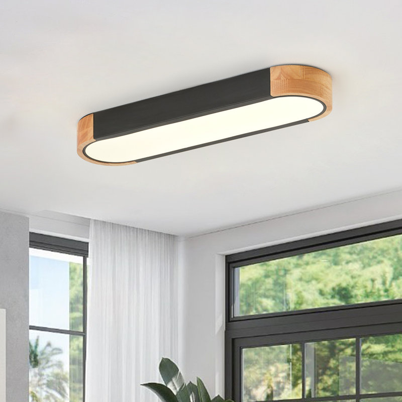 Dimmable LED Flush Mount Ceiling Light, 5CCT 3000K-6000K Modern Close to Ceiling Lighting Fixtures for Bedroom, Kitchen, Hallway, Laundry Room