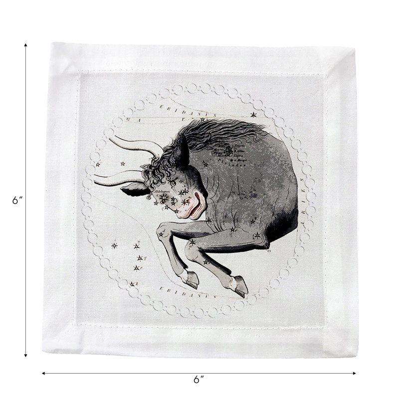 Square Napkins, White