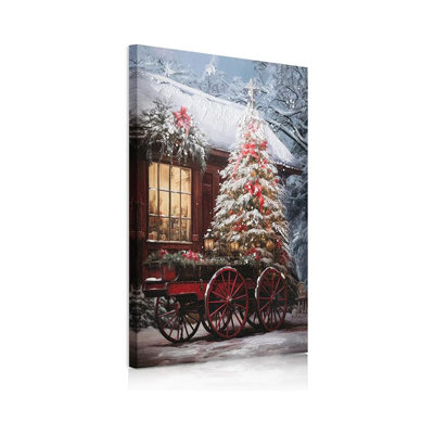 1 Piece Wrapped Canvas Wall Art