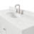 Abell 54.25'' Bathroom Vanity with Carrara Quartz Top-94003685