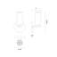 Revolve Steel Wallchiere-63492305