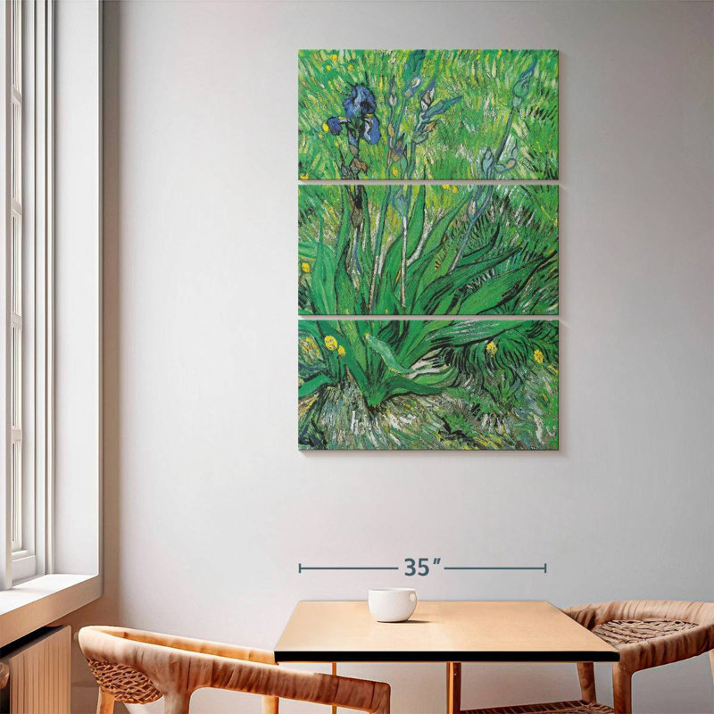 Iris 1889 II, 65" H x 42" W