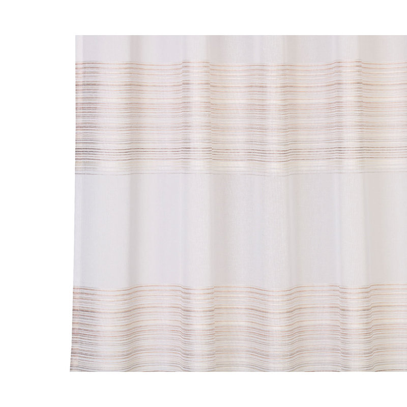 Henefer Semi Sheer Curtain, Cream