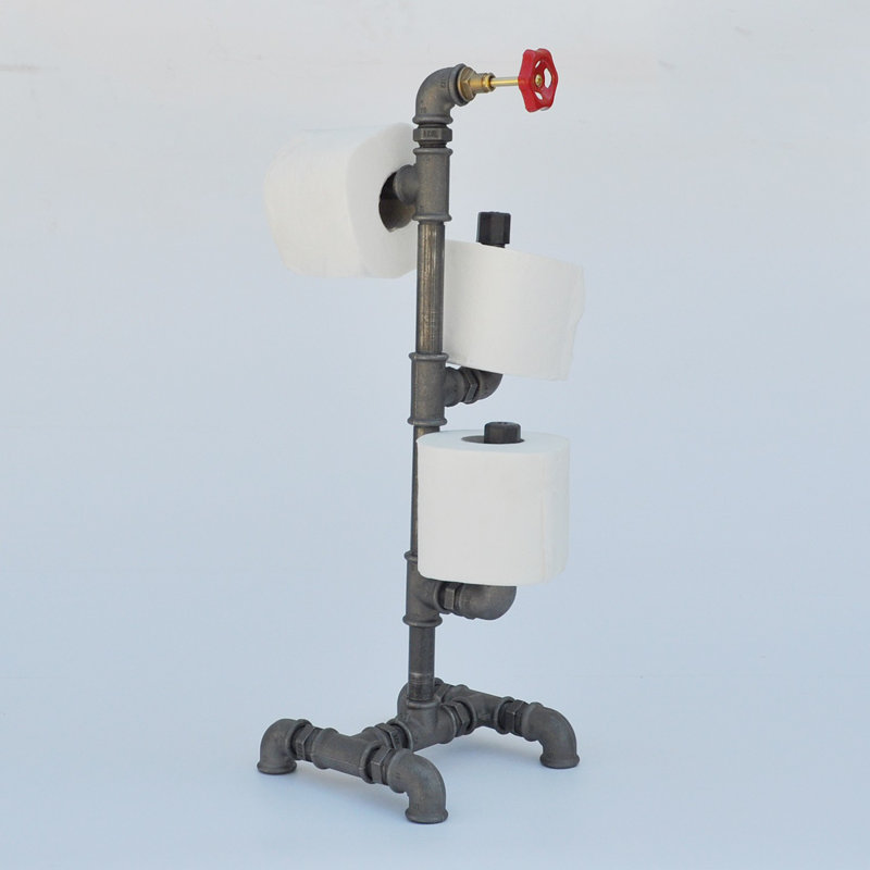 Porte-papier hygiénique sur pied Moua