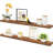 Sydney 55" W x 6" D Floating Shelves Set with Invisible Wall Mount Brackets-123711691