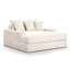 Méridienne surdimensionnée en chenille Hedden-313453767