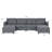 Modern Large Sectional Sofa