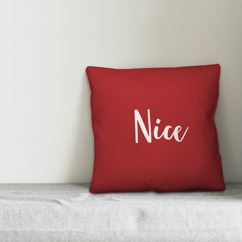 Joli coussin décoratif, Rouge, Coussin décoratif