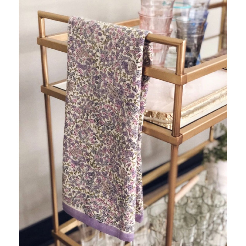 Lavender Cotton Tea Towel Kitchen Towel