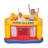 5.52' x 5.52' Bounce House with Air Blower
