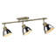 Plafonnier semi-encastré 3 lumières Bryannah-107150129-107150119