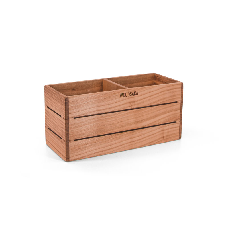 Wood Pen Holder, Cherry