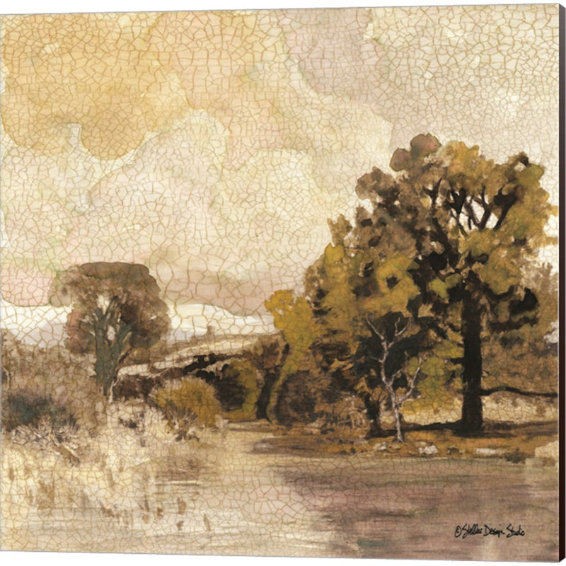 «Traditional Landscape» par Stellar Design Studio, art sur toile (ensemble de 2)