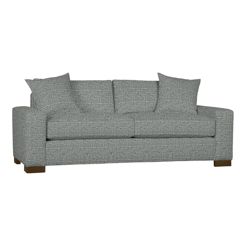 Claremont Upholstered 85'' Sofa, Havana, Bennett Carolina