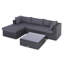 Rowlinson Vienna Rattan Lounger Set