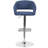 Amberlie Modern Upholstered Adjustable-Height Barstool with Footrest-124991589-124990602
