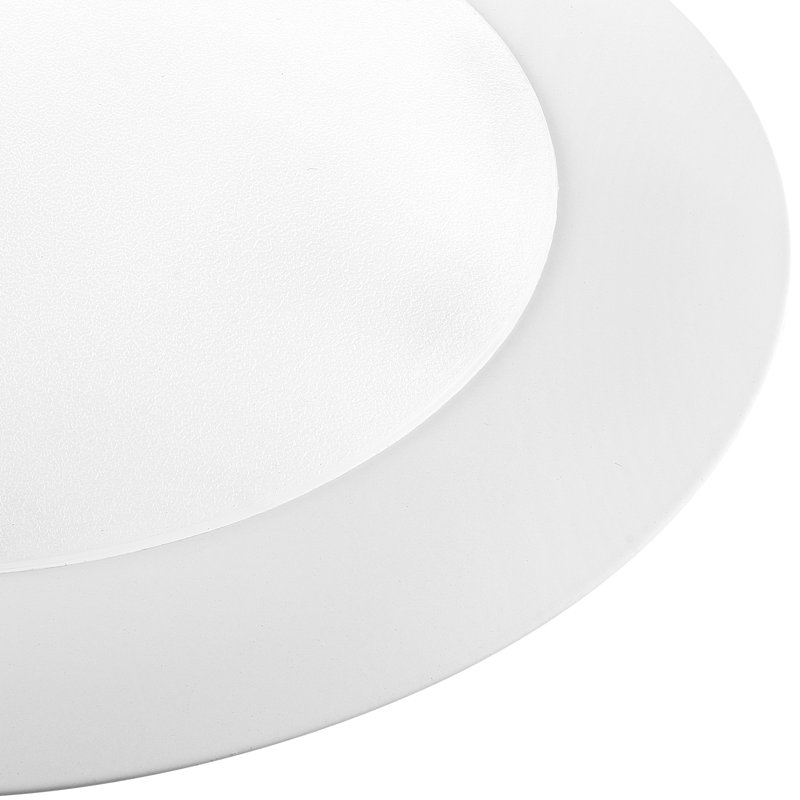 Atlas Acrylic LED Flush Mount, 0.88" H x 7.5" W x 7.5" D