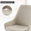 Chaise de bureau rembourrée à dossier haut pour bureau et salles de conférence (ensemble de 3)-120641223