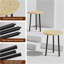 Petite table ronde pour plante d'intérieur 14 pouces Mid Century Modern Decor-108813883