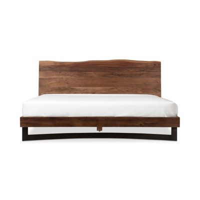 Gelen Solid Wood Low Profile Platform Bed