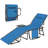 Outdoor Folding Lounge Chair With5-Level Adjustable Backrest And Tray Table-1299166001