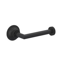 Luxe Matte Black Toilet Paper Holder