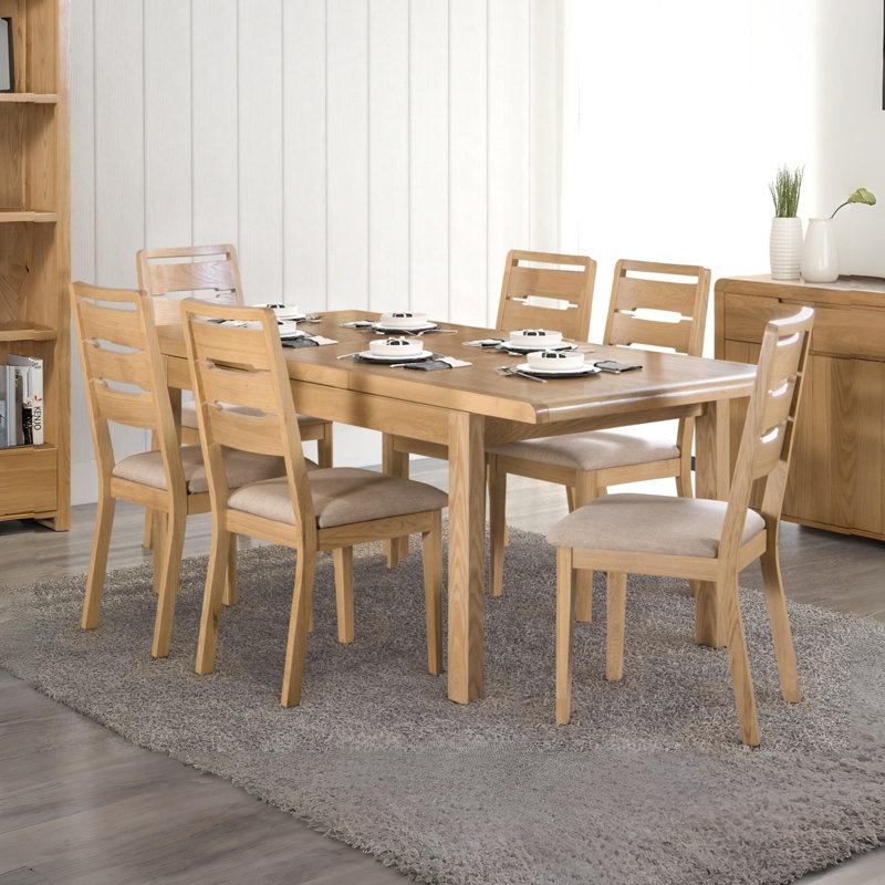Bruner Extendable Rectangular Dining Table