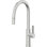 Corsano Contemporary Pull Down Kitchen Faucet with Button Sprayer High Arc Spout and FB Series Handle